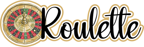 Roulette - Scrapbook Page Title Sticker