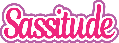 Sassitude - Scrapbook Page Title Sticker