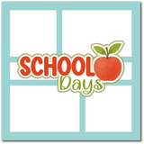 School Days - Scrapbook Single Page Kit