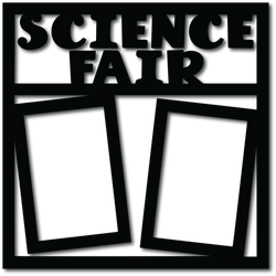 Science Fair - 2 Frames - Digital Cut File - SVG - INSTANT DOWNLOAD