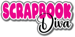 Scrapbook Diva - Scrapbook Page Title Sticker