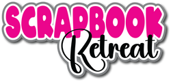 Scrapbook Retreat - Scrapbook Page Title Sticker