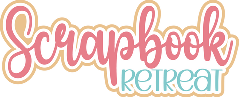 Scrapbook Retreat - Scrapbook Page Title Sticker