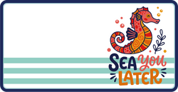 Sea You Later - Scrapbook Page Title Die Cut
