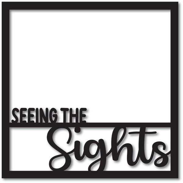 Seeing the Sights - Scrapbook Page Overlay