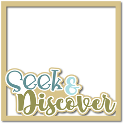 Seek & Discover - Layered Overlay - Digital Cut File - SVG - INSTANT DOWNLOAD