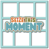 Seize this Moment - 6 Frames - Scrapbook Page Layered Overlay Kit