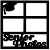 Senior Photos - 4 Frames - Digital Cut File - SVG - INSTANT DOWNLOAD