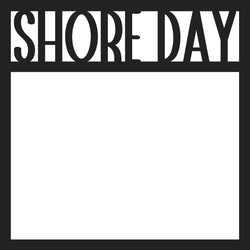 Shore Day - Scrapbook Page Overlay Die Cut