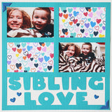 Sibling Love - 4 Frames - Digital Cut File - SVG - INSTANT DOWNLOAD