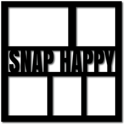 Snap Happy - 5 Frames - Digital Cut File - SVG - INSTANT DOWNLOAD