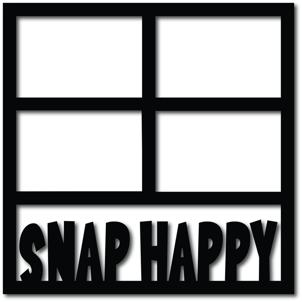 Snap Happy - 4 Frames - Digital Cut File - SVG - INSTANT DOWNLOAD ...