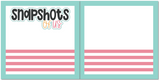 Snapshots of Us - Scrapbook Double Page Kit
