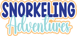 Snorkeling Adventures - Digital Cut File - SVG - INSTANT DOWNLOAD