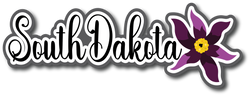 South Dakota - Scrapbook Page Title Sticker