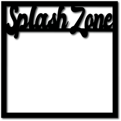 Splash Zone - Digital Cut File - SVG - INSTANT DOWNLOAD