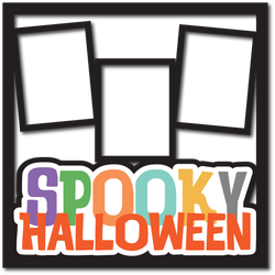 Spooky Halloween  - Layered Overlay - Digital Cut File - SVG - INSTANT DOWNLOAD