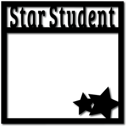 Star Student - Digital Cut File - SVG - INSTANT DOWNLOAD