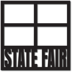 State Fair - 4 Frames - Digital Cut File - SVG - INSTANT DOWNLOAD
