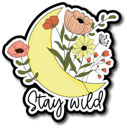 Stay Wild - Scrapbook Page Title Sticker