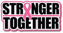 Stronger Together - Scrapbook Page Title Die Cut