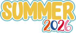 Summer 2026 - Scrapbook Page Title Die Cut