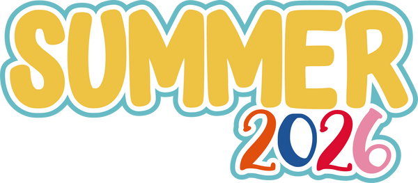 Summer 2026 - Scrapbook Page Title Sticker