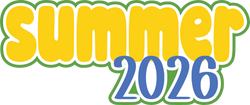Summer 2026 - Scrapbook Page Title Die Cut