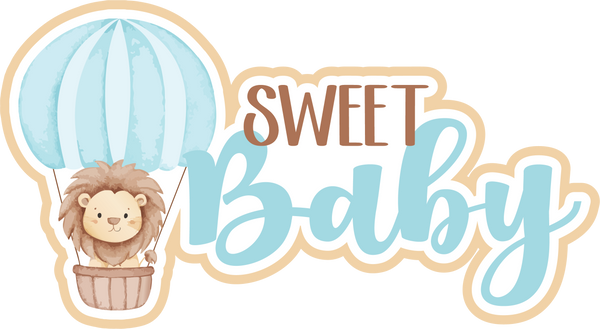 Sweet Baby - Scrapbook Page Title Sticker