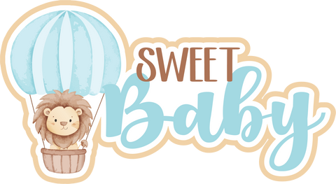 Sweet Baby - Scrapbook Page Title Sticker
