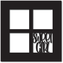 Sweet Girl - Digital Cut File - SVG - INSTANT DOWNLOAD