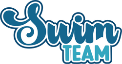 Swim Team - Digital Cut File - SVG - INSTANT DOWNLOAD