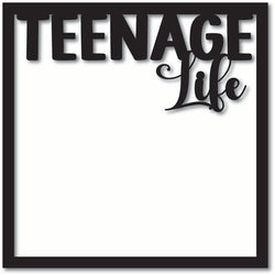 Teenage Life - Scrapbook Overlay - Digital Cut File - SVG - INSTANT DOWNLOAD