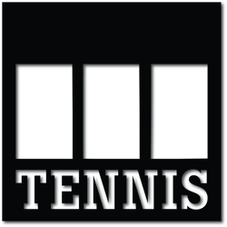 Tennis - 3 Frames - Digital Cut File - SVG - INSTANT DOWNLOAD
