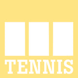 Tennis - 3 Frames - Scrapbook Page Overlay Die Cut - Choose a Color