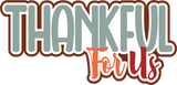 Thankful for Us - 4 Frames - Scrapbook Page Layered Overlay Kit