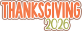 Thanksgiving 2026 - Scrapbook Single Page Kit