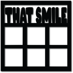 That Smile - 6 Frames - Digital Cut File - SVG - INSTANT DOWNLOAD