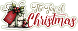 The Joy of Christmas - 2 Frames - Scrapbook Page Layered Overlay Kit