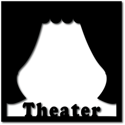 Theater - Digital Cut File - SVG - INSTANT DOWNLOAD