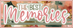 The Best Memories - Scrapbook Page Title Sticker