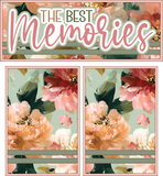 The Best Memories - Scrapbook Page Photo Mat Set
