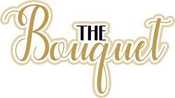 The Bouquet - Scrapbook Page Title Die Cut