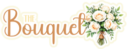 The Bouquet - Scrapbook Page Title Die Cut