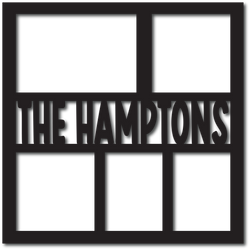 The Hamptons - 5 Frames - Digital Cut File - SVG - INSTANT DOWNLOAD