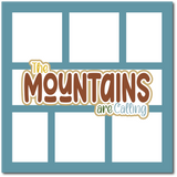 The Mountains are Calling - Scrapbook Single Page Kit