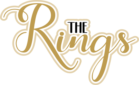 The Rings - Scrapbook Page Title Sticker