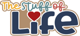 The Stuff of Life - 6 Frames - Scrapbook Page Layered Overlay Kit