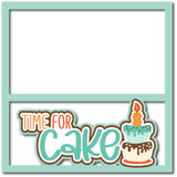 Time for Cake - Scrapbook Page Layered Overlay Kit