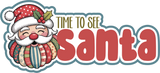 Time to See Santa - 4 Frames - Scrapbook Page Layered Overlay Kit